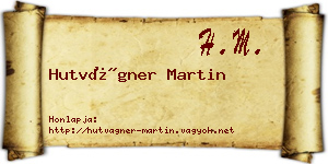 Hutvágner Martin névjegykártya